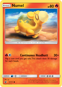 Numel - Pokémon TCG - MoxLand