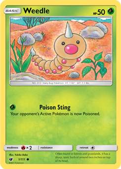 Weedle - Pokémon TCG - MoxLand