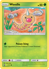 Weedle - Pokémon TCG - MoxLand