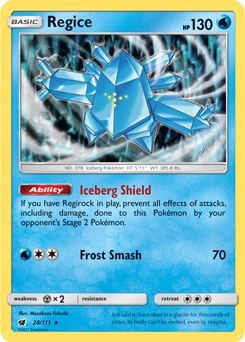 Regice - Pokémon TCG - MoxLand