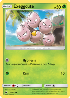 Exeggcute - Pokémon TCG - MoxLand