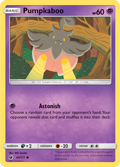 Pumpkaboo - Pokémon TCG - MoxLand