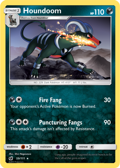 Houndoom - Pokémon TCG - MoxLand