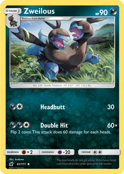 Zweilous - Pokémon TCG - MoxLand