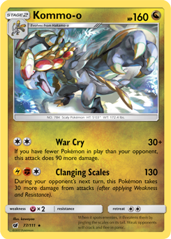 Kommo-o - Pokémon TCG - MoxLand