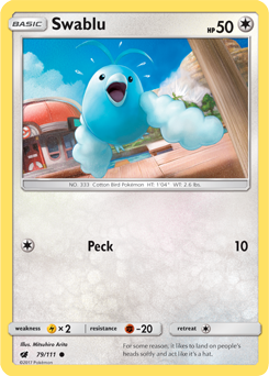 Swablu - Pokémon TCG - MoxLand