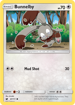 Bunnelby - Pokémon TCG - MoxLand