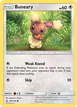 Buneary - Pokémon TCG - MoxLand