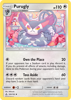 Purugly - Pokémon TCG - MoxLand