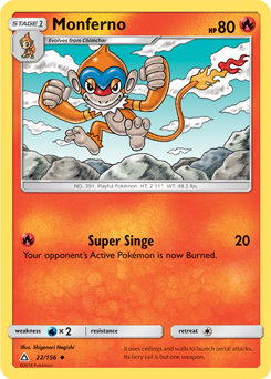 Monferno - Pokémon TCG - MoxLand