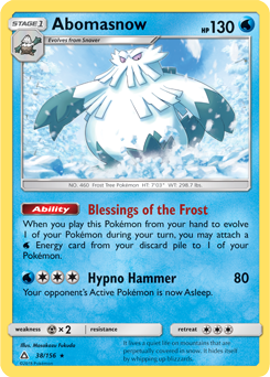 Abomasnow - Pokémon TCG - MoxLand