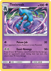 Toxicroak - Pokémon TCG - MoxLand