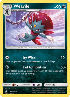 Weavile - Pokémon TCG - MoxLand