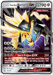 Dusk Mane Necrozma GX - Pokémon TCG - MoxLand