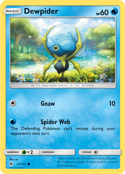 Dewpider - Pokémon TCG - MoxLand