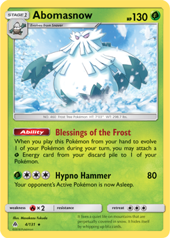 Abomasnow - Pokémon TCG - MoxLand