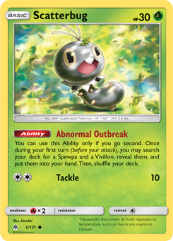 Scatterbug - Pokémon TCG - MoxLand