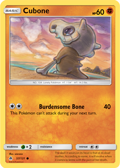 Cubone - Pokémon TCG - MoxLand