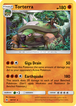 Torterra - Pokémon TCG - MoxLand