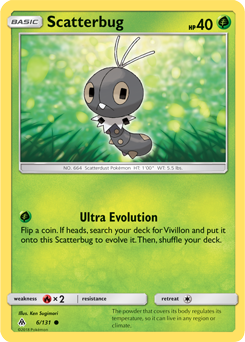 Scatterbug - Pokémon TCG - MoxLand