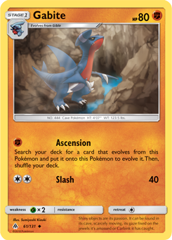 Gabite - Pokémon TCG - MoxLand