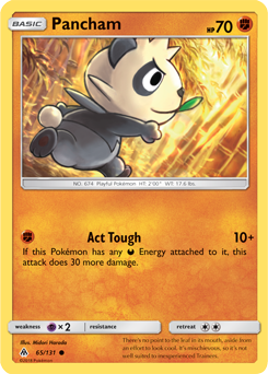 Pancham - Pokémon TCG - MoxLand