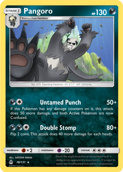 Pangoro - Pokémon TCG - MoxLand