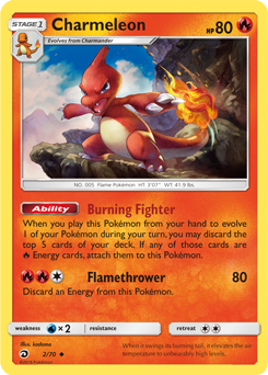 Charmeleon - Pokémon TCG - MoxLand