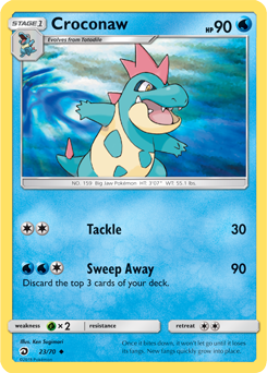 Croconaw - Pokémon TCG - MoxLand