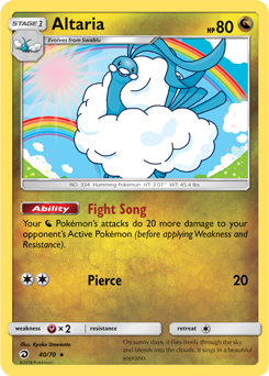 Altaria - Pokémon TCG - MoxLand