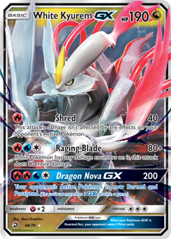 White Kyurem GX - Pokémon TCG - MoxLand