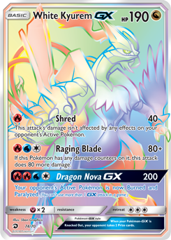 White Kyurem GX - Pokémon TCG - MoxLand