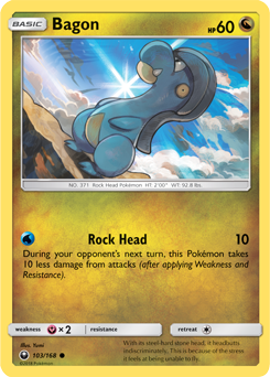 Bagon - Pokémon TCG - MoxLand