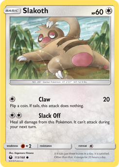 Slakoth - Pokémon TCG - MoxLand