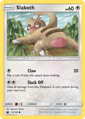 Slakoth - Pokémon TCG - MoxLand