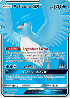 Articuno GX - Pokémon TCG - MoxLand