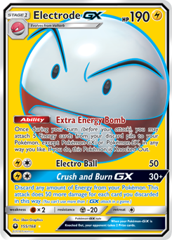 Electrode GX - Pokémon TCG - MoxLand