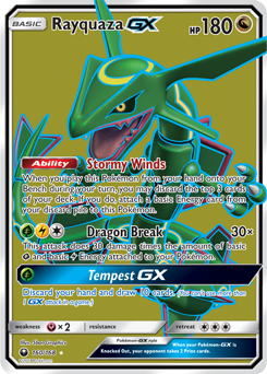 Rayquaza GX - Pokémon TCG - MoxLand