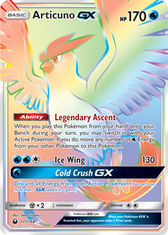 Articuno GX - Pokémon TCG - MoxLand