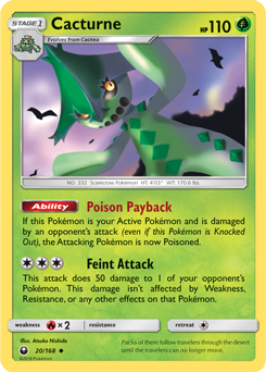 Cacturne - Pokémon TCG - MoxLand