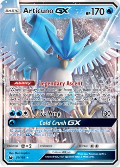 Articuno GX - Pokémon TCG - MoxLand