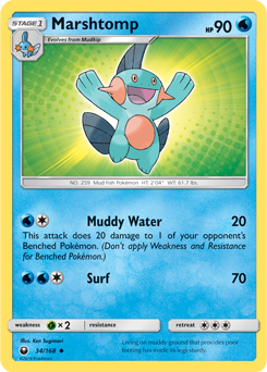 Marshtomp - Pokémon TCG - MoxLand