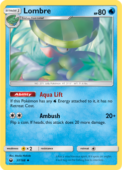 Lombre - Pokémon TCG - MoxLand