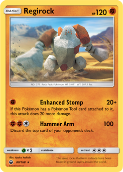 Regirock - Pokémon TCG - MoxLand