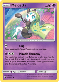 Meloetta - Pokémon TCG - MoxLand