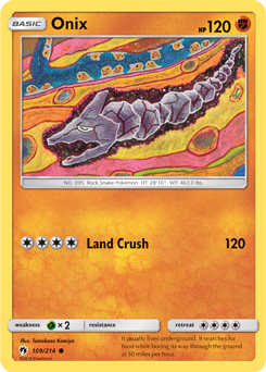 Onix - Pokémon TCG - MoxLand