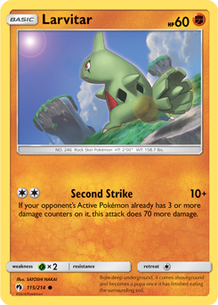 Larvitar - Pokémon TCG - MoxLand