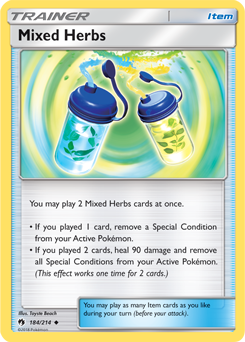 Mistura de Ervas - Pokémon TCG - MoxLand