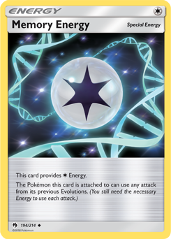 Energia de Memória - Pokémon TCG - MoxLand