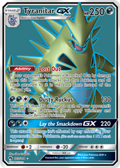 Tyranitar GX - Pokémon TCG - MoxLand